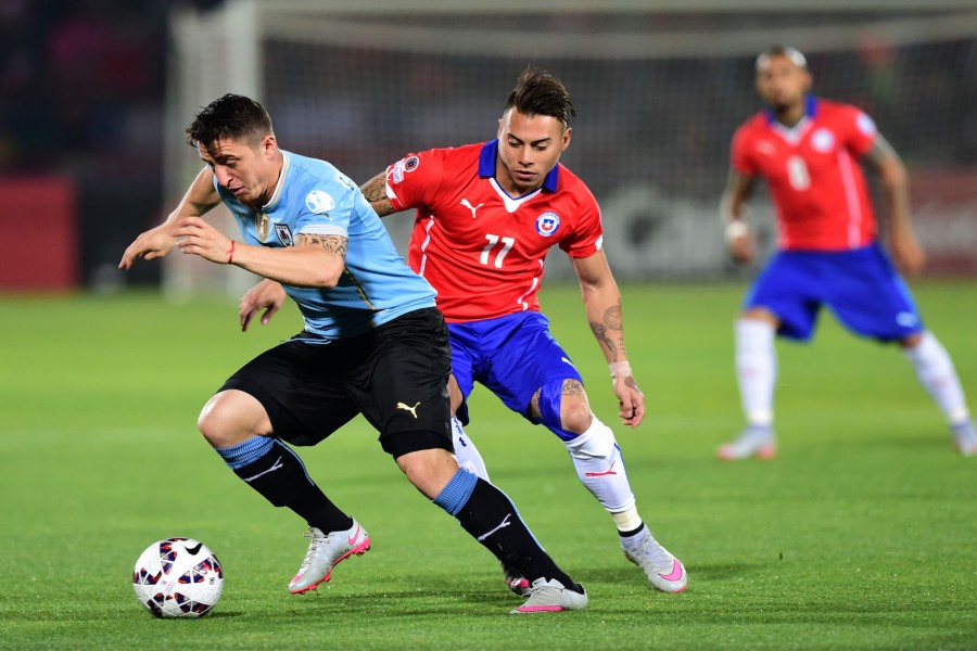 Chile gana a Uruguay (1-0) en cuartos de final "Copa América Chile 2015"