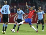Partido de cuartos de final entre Chile y Uruguay "Copa América Chile 2015"