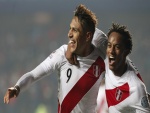 Guerrero y Carrillo (Perú) felices tras golear a Paraguay "Copa América Chile 2015"