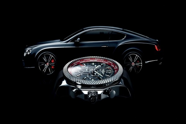 Reloj y coche Bentley