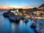 Luces en Dubrovnik