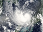 Tornado visto por satélite
