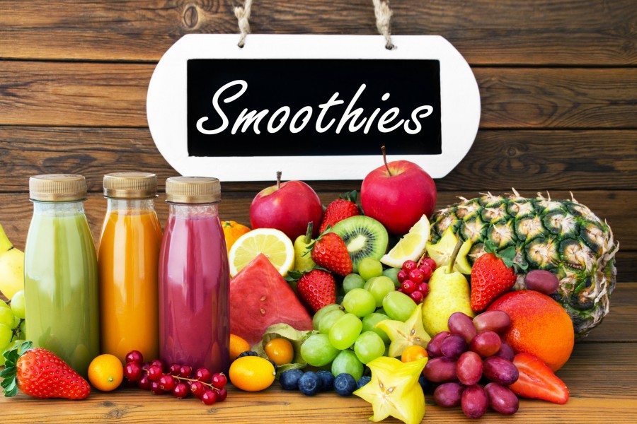 Smoothie de frutas variadas