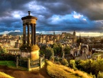 Hermosa vista de Edimburgo  (Escocia, Reino Unido)