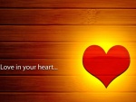 Amor en tu corazón (Love in your heart)