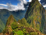 Hermosa vista del Machu Pichu