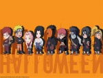 Naruto y sus amigos en Halloween