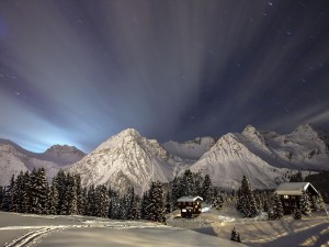 Espectacular noche de invierno