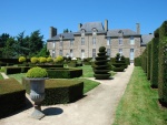 Jardines del castillo de la Ballue (Francia)