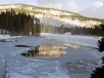 Un lago congelado