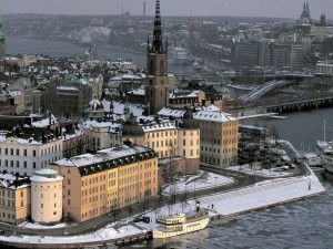Invierno en Estocolmo (Suecia)