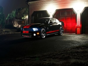 Un bonito Ford Mustang Shelby GT500