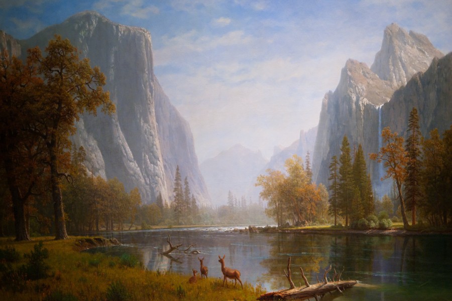 Valle de Yosemite (Albert Bierstadt)