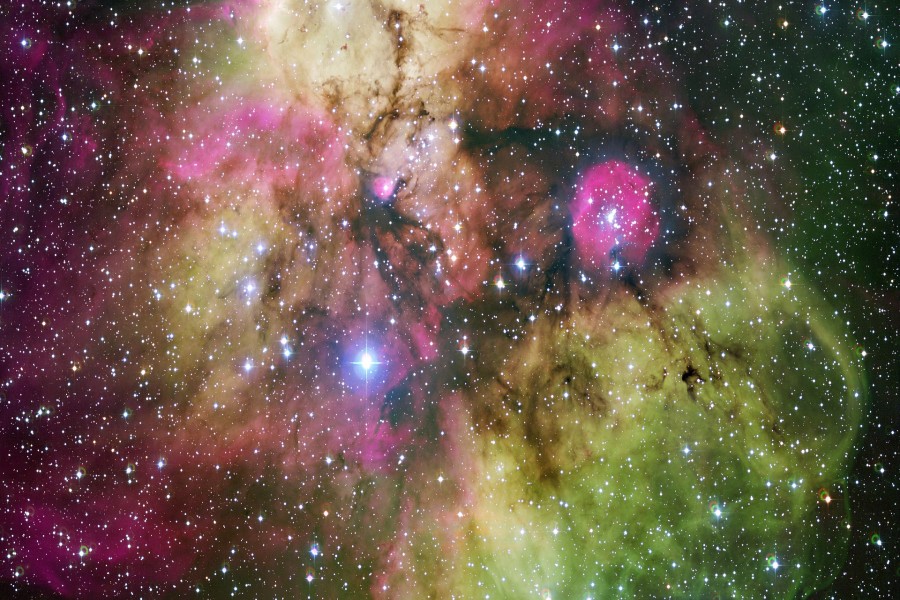 Nebulosa en la región NGC 2467