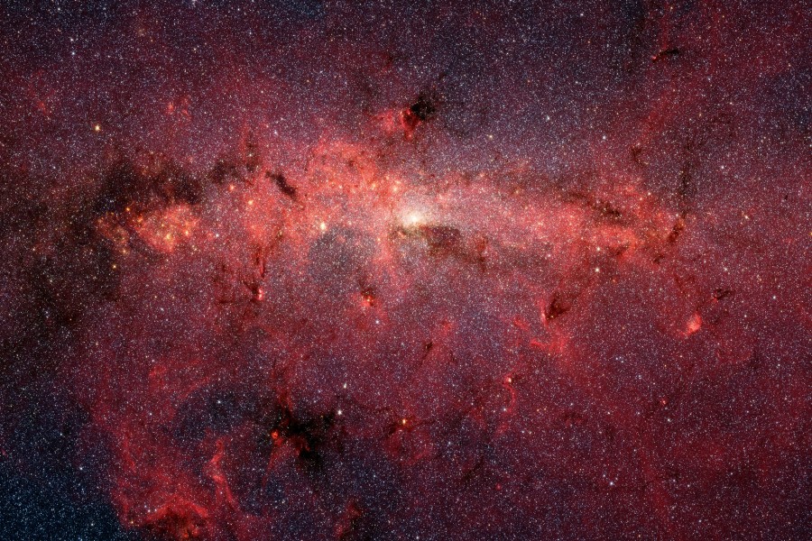 Estrellas en el centro galáctico (Vía Láctea)