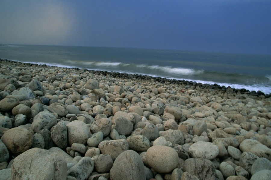 Piedras en una orilla