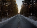 Carretera en invierno