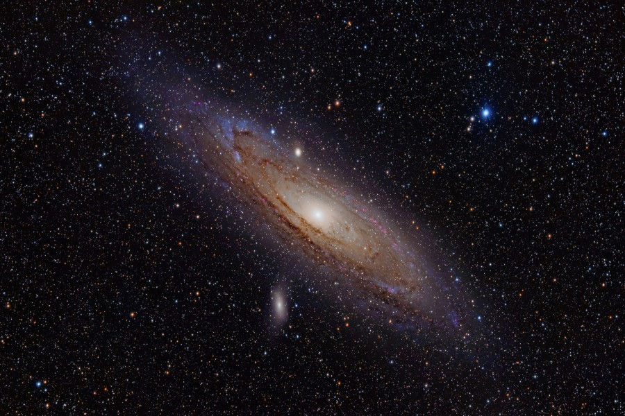 La galaxia de Andrómeda