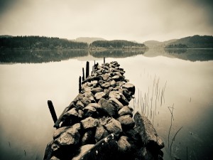 La tranquilidad de un lago