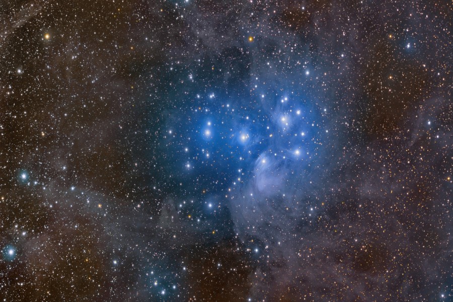 Cúmulo de estrellas azules