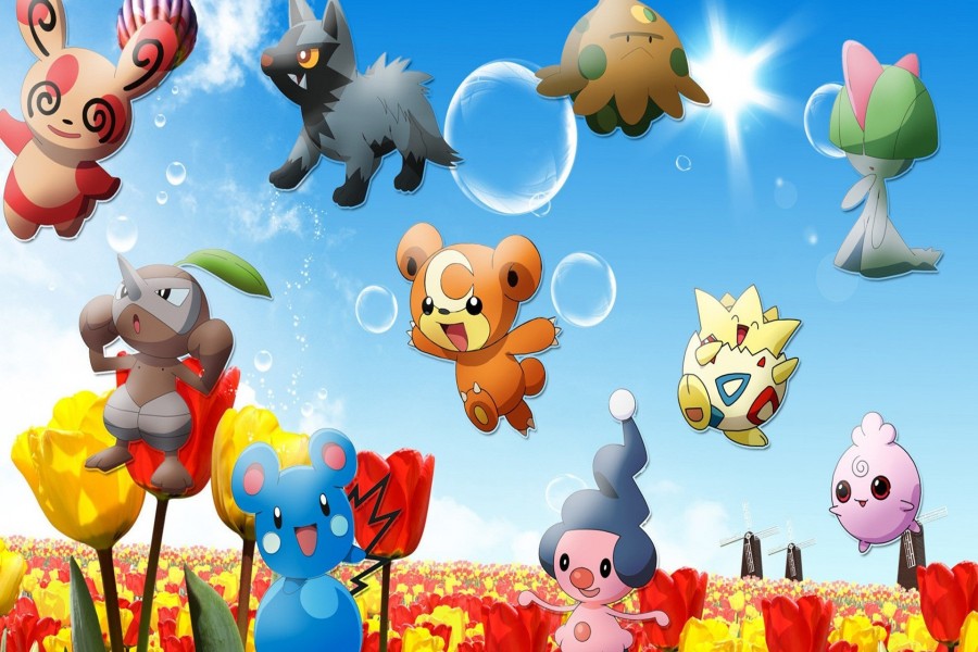 Lindos personajes del anime Pokémon