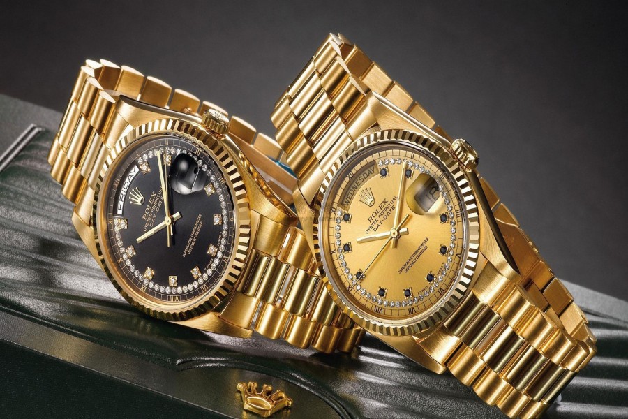 Dos magníficos relojes Rolex