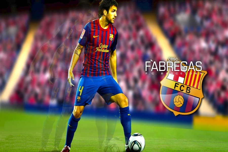 Cesc Fábregas jugador del F.C. Barcelona