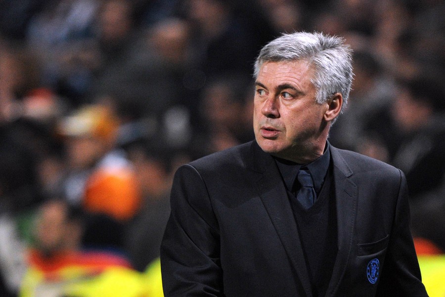 El entrenador Carlo Ancelotti