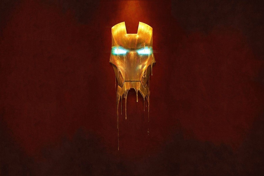 Máscara de Iron Man