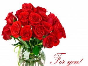 Rosas rojas ¡Para ti!