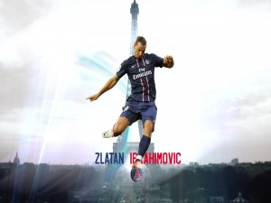 Zlatan Ibrahimović jugador del París Saint-Germain