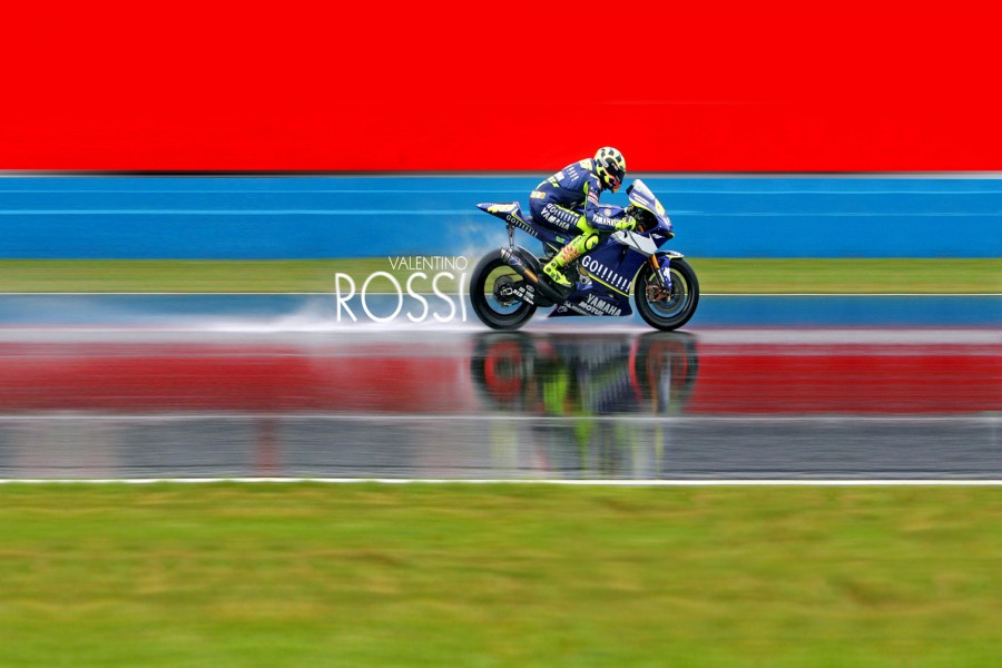 Valentino Rossi sobre la moto