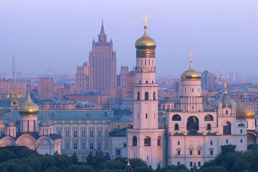 Vista de Moscú (Rusia)