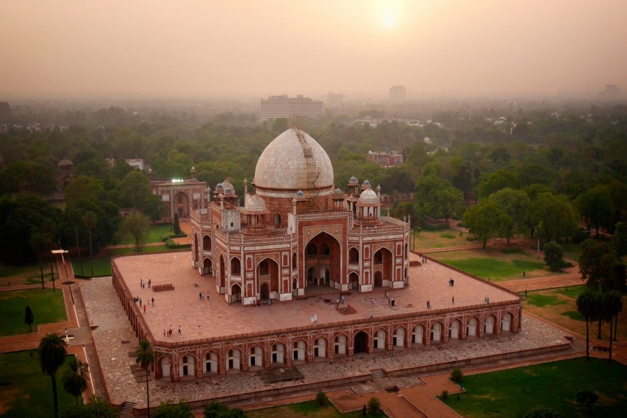 Hermoso palacio en la India