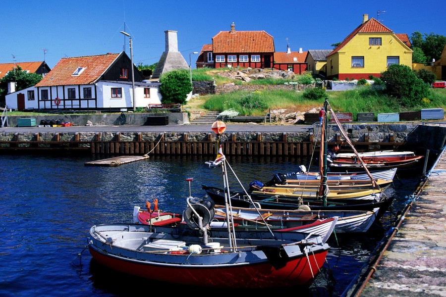Gudhjem (isla de Bornholm, Dinamarca)