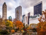 Edificios de Nueva York vistos desde Central Park (EE.UU.)