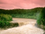Un río caudaloso en Kentucky