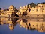 Hermosa vista de Jaisalmer (Rajastán, India)
