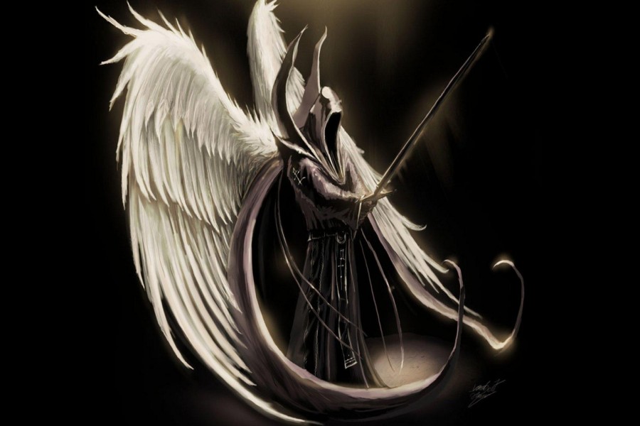 Ángel con una espada