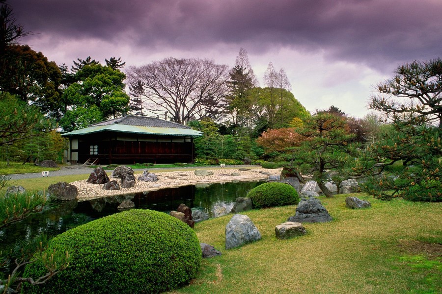 Jardines del Castillo de Nijō (Japón)