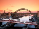 Puentes sobre el río Tyne (Newcastle upon Tyne, Inglaterra)
