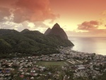 Vista de Santa Lucía (Comunidad del Caribe)