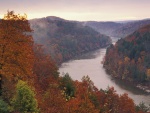 Otoño en el río Cumberland (Kentucky)