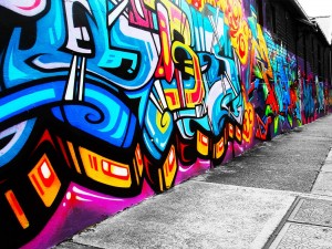 Graffitis callejeros