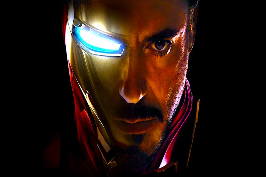 Rostro humano de Iron Man