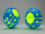 Esferas fluorescentes