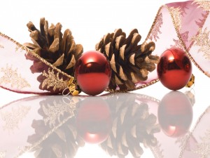 Elementos decorativos para el árbol de Navidad
