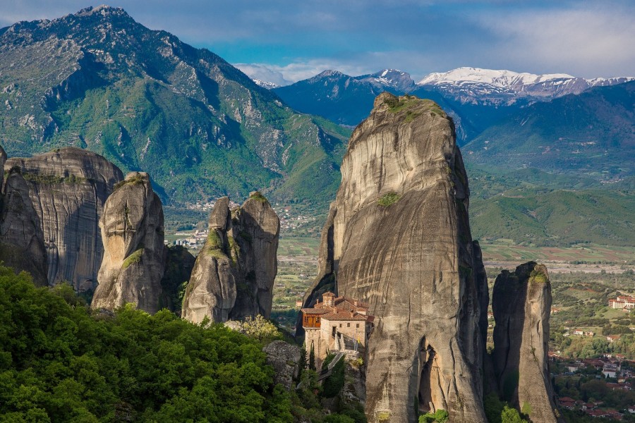 Monasterio en la roca (Meteora)