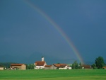 Gran arcoíris sobre Baviera