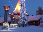 Navidad en el círculo ártico (Finlandia)